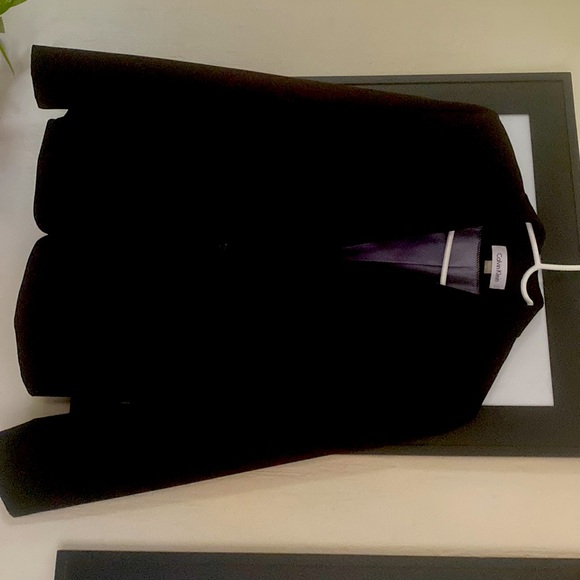 SOLD—Calvin Klein black blazer size 12. Great condition, nearly new. Worn once! - Picture 3 of 3